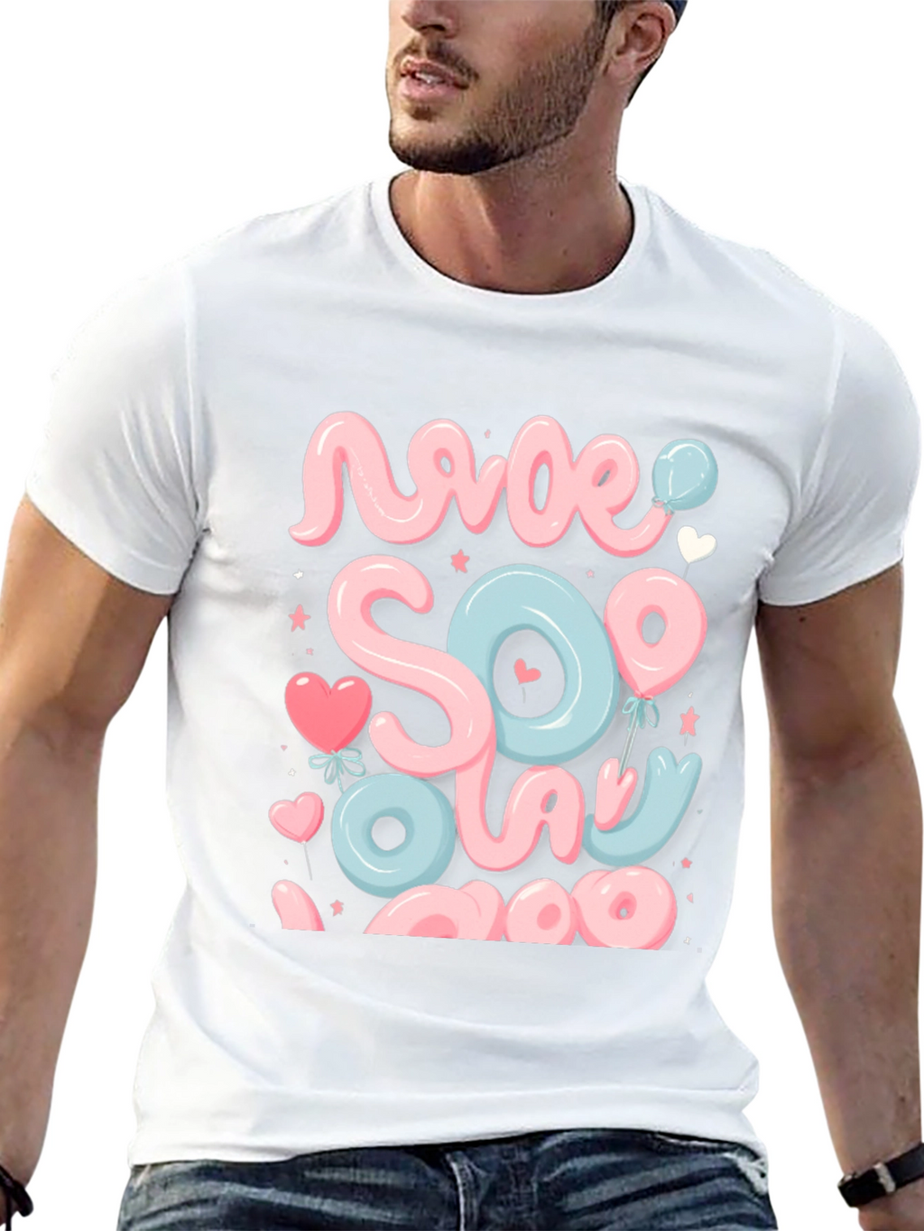 Love So Moo-ch Cute Graphic T-Shirt