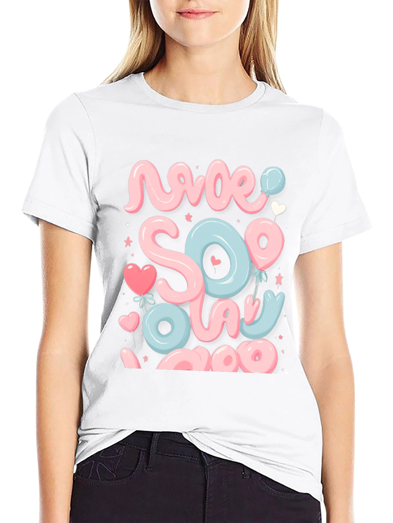 Love So Moo-ch Cute Graphic T-Shirt