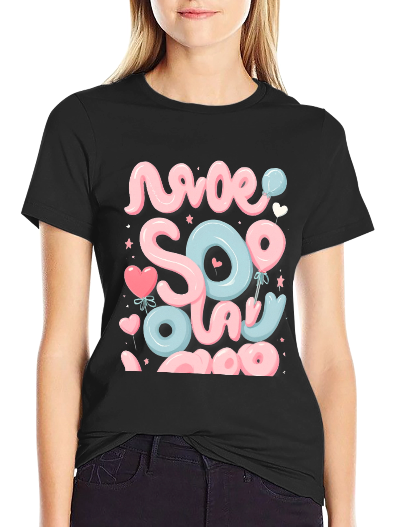 Love So Moo-ch Cute Graphic T-Shirt