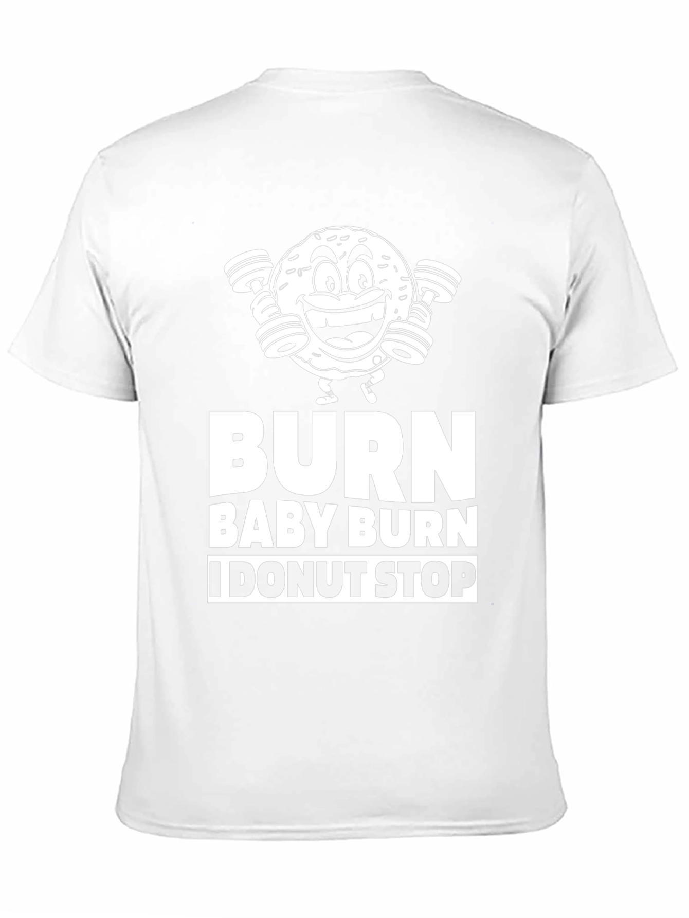 Burn Baby Burn I Donut Stop Graphic Tee