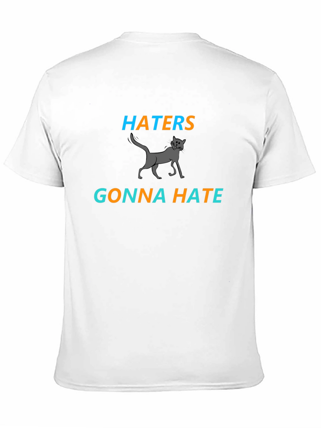 Haters Gonna Hate Cat Graphic Tee