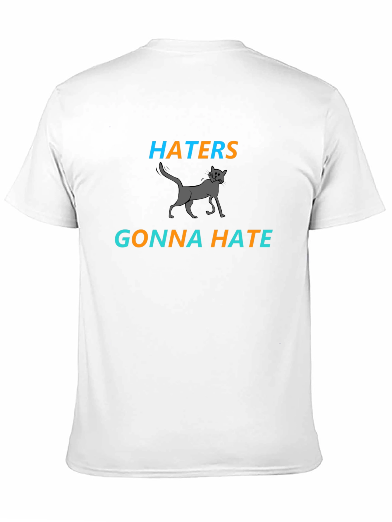 Haters Gonna Hate Cat Graphic Tee