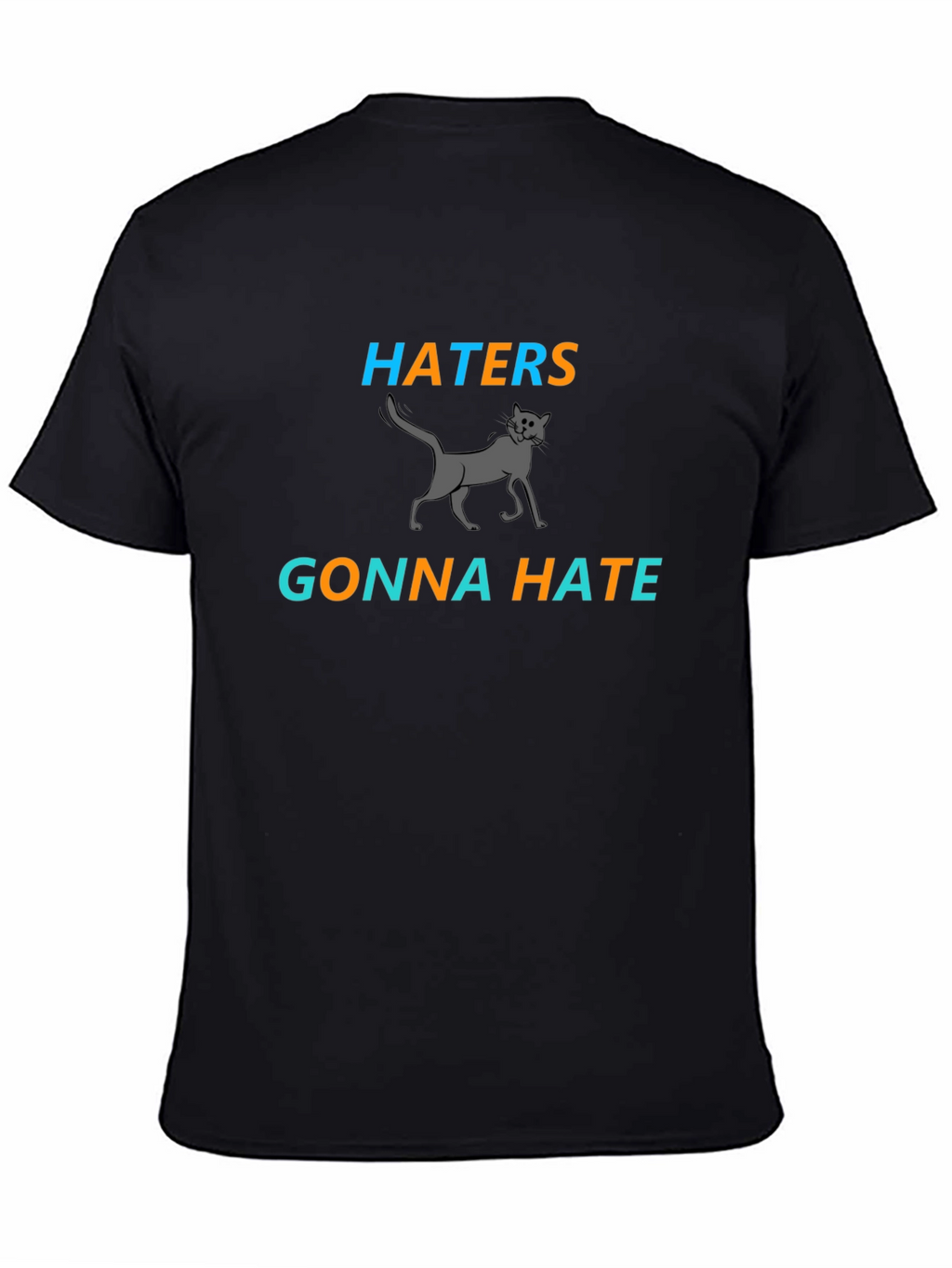 Haters Gonna Hate Cat Graphic Tee