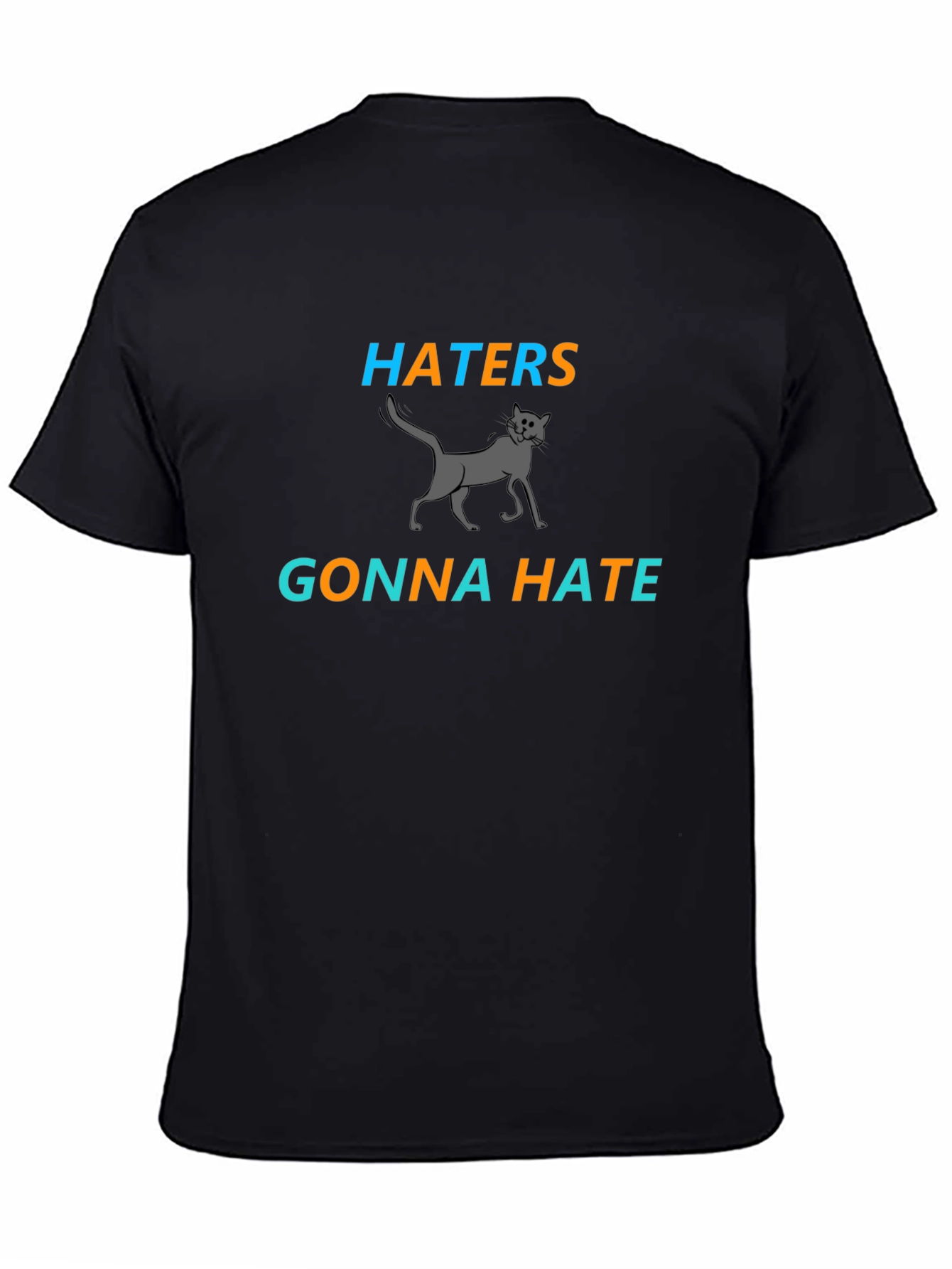 Haters Gonna Hate Cat Graphic Tee