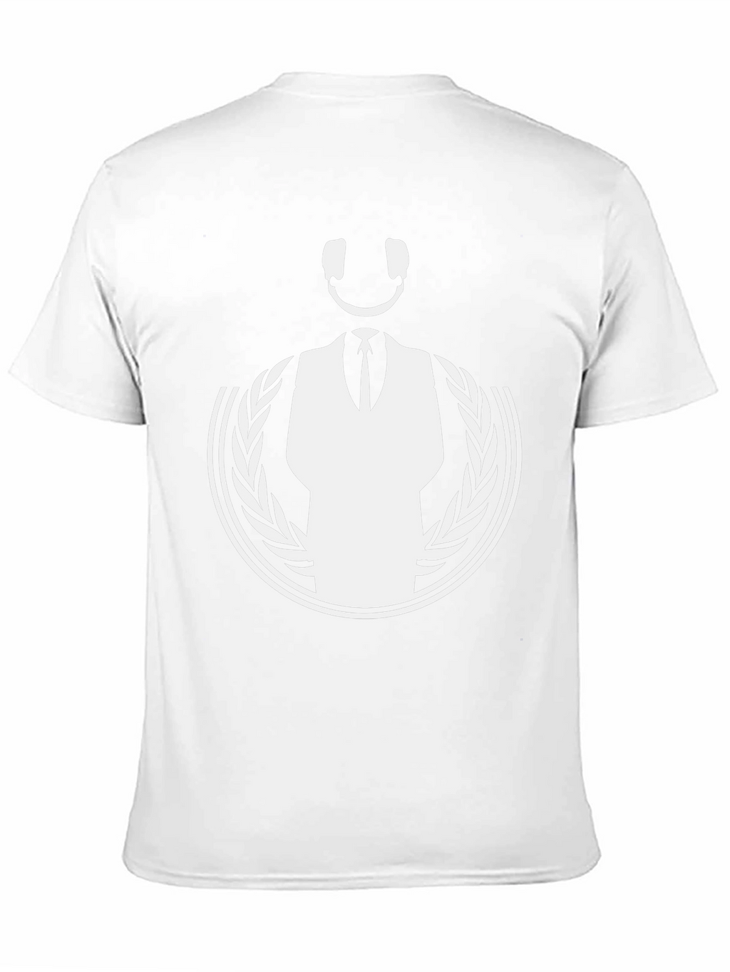 DJ Smiley Face Graphic Tee - Black Cotton T-Shirt