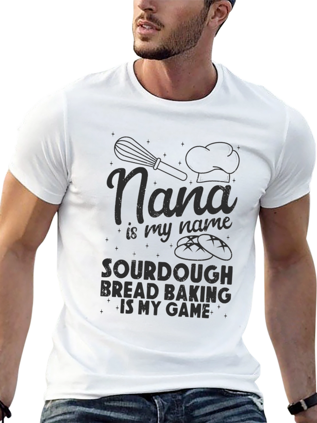 Nana Sourdough Baking T-Shirt - Bakers Gift