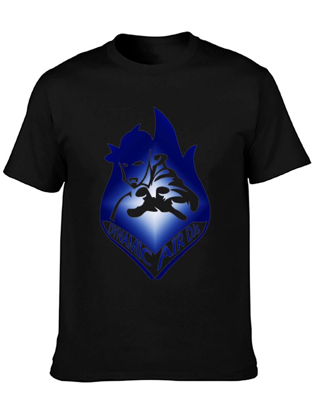 Dynamic Air Dis Black Graphic Tee
