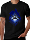 Dynamic Air Dis Black Graphic Tee