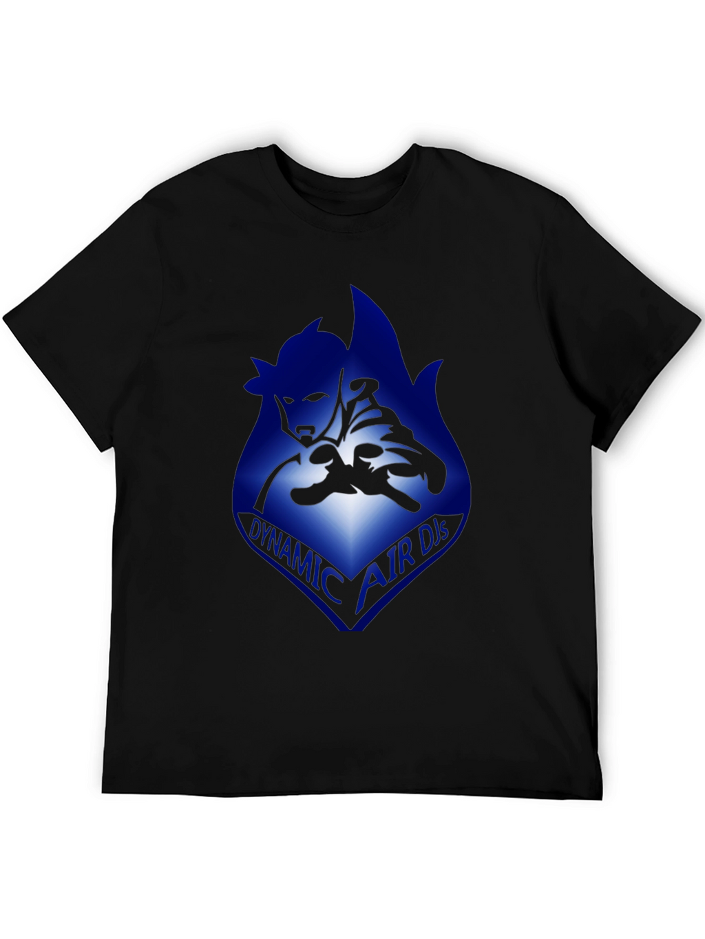 Dynamic Air Dis Black Graphic Tee