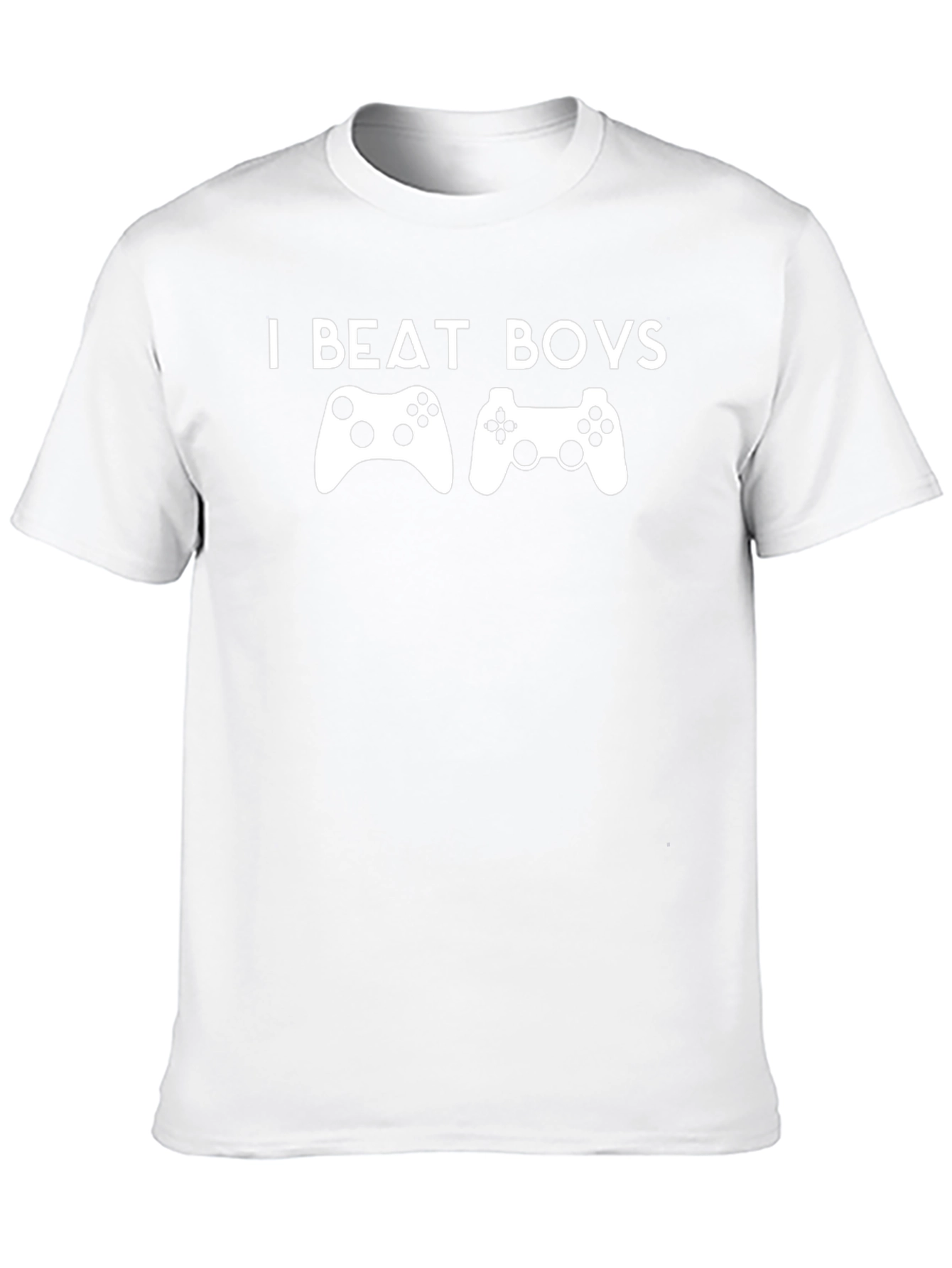 I Beat Boys Gaming T-Shirt - Cool Gamer Tee