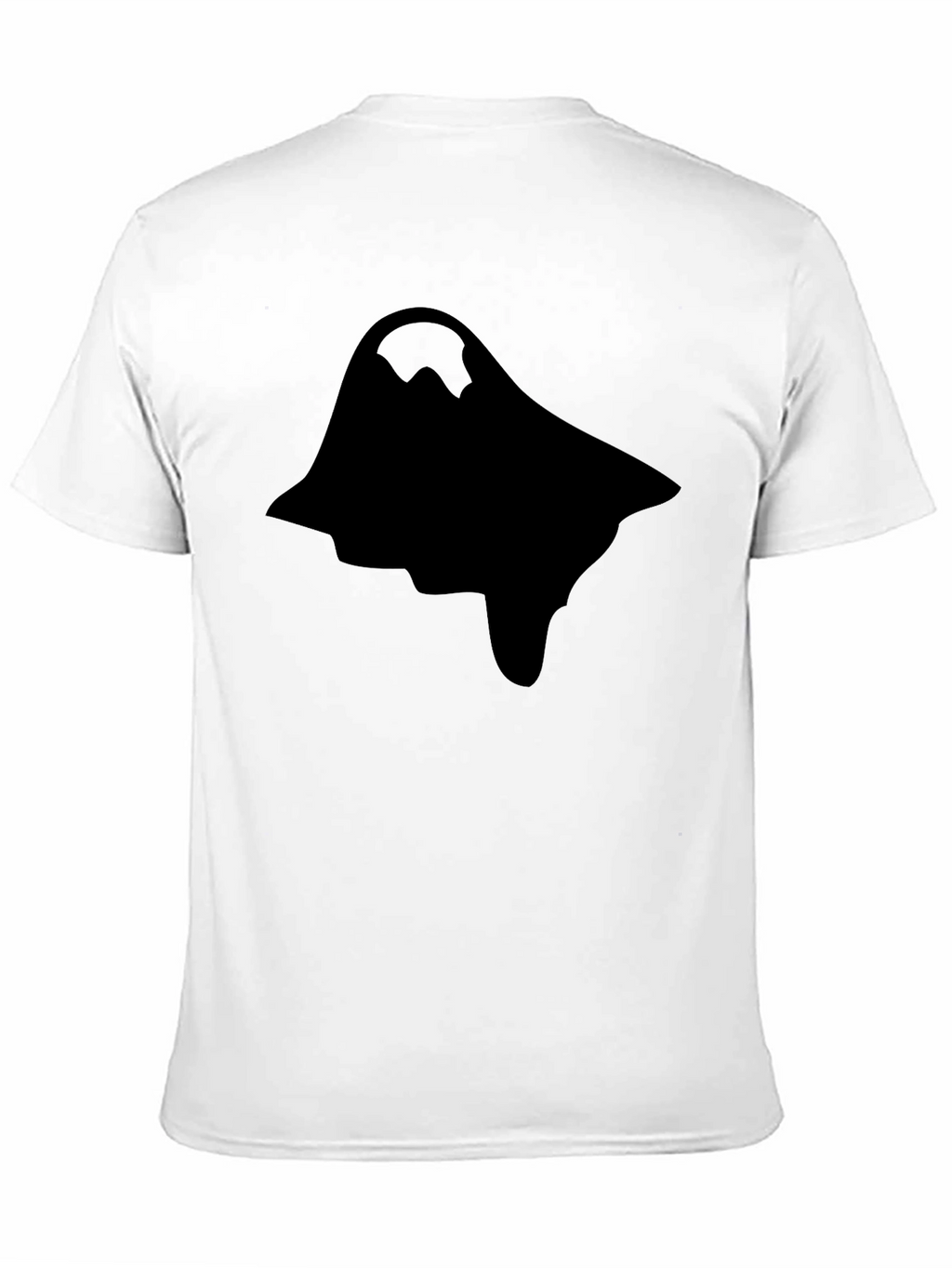 Mens Graphic Print Black Short Sleeve T-Shirt