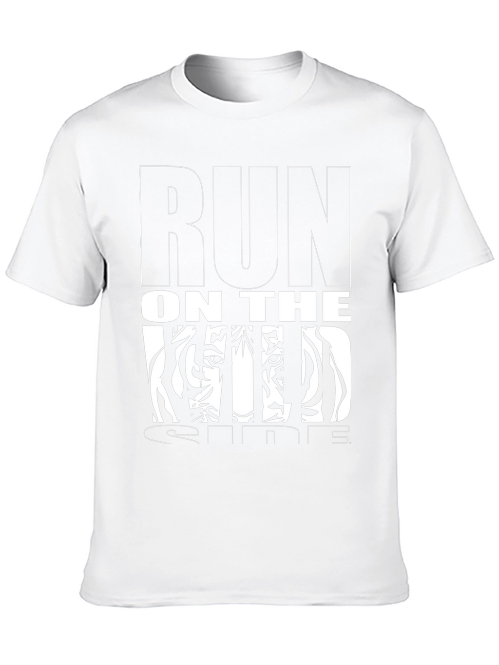 Run On The Wild Side Graphic Tee - Black