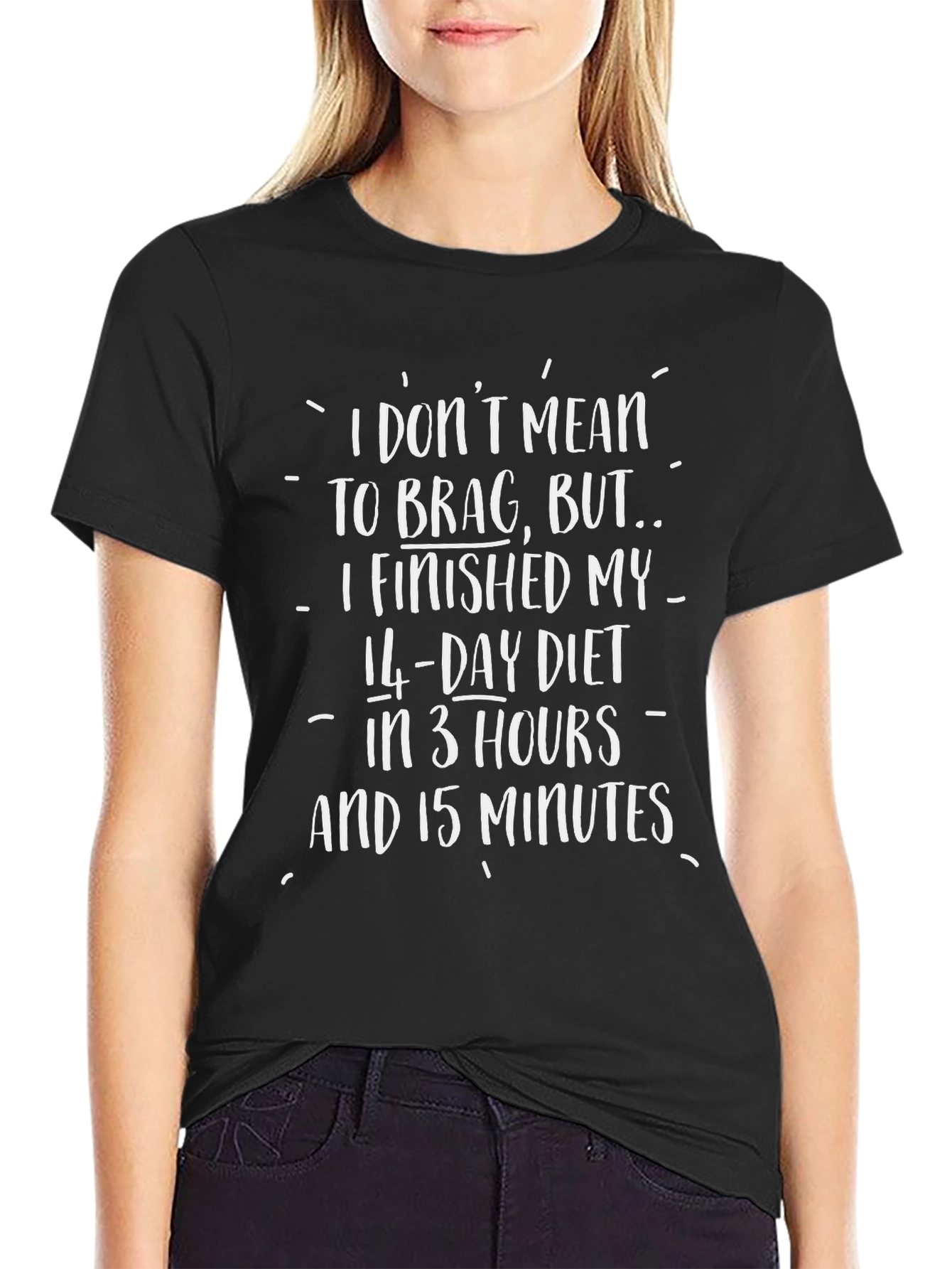 Funny Diet T-Shirt - 14-Day Diet in 3 Hours!