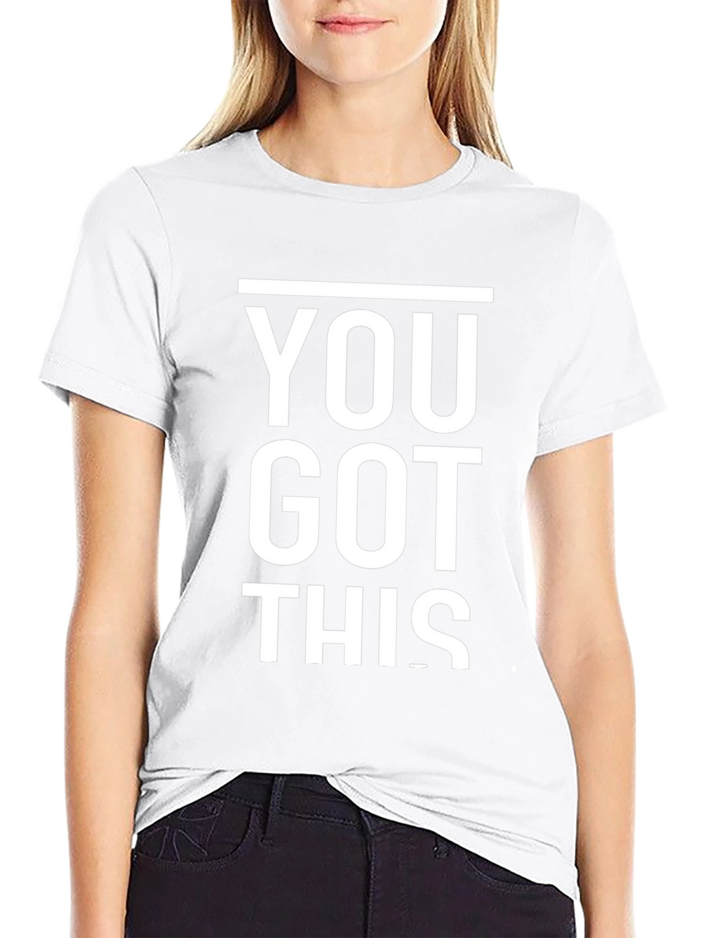 Motivational You Got This Black T-Shirt