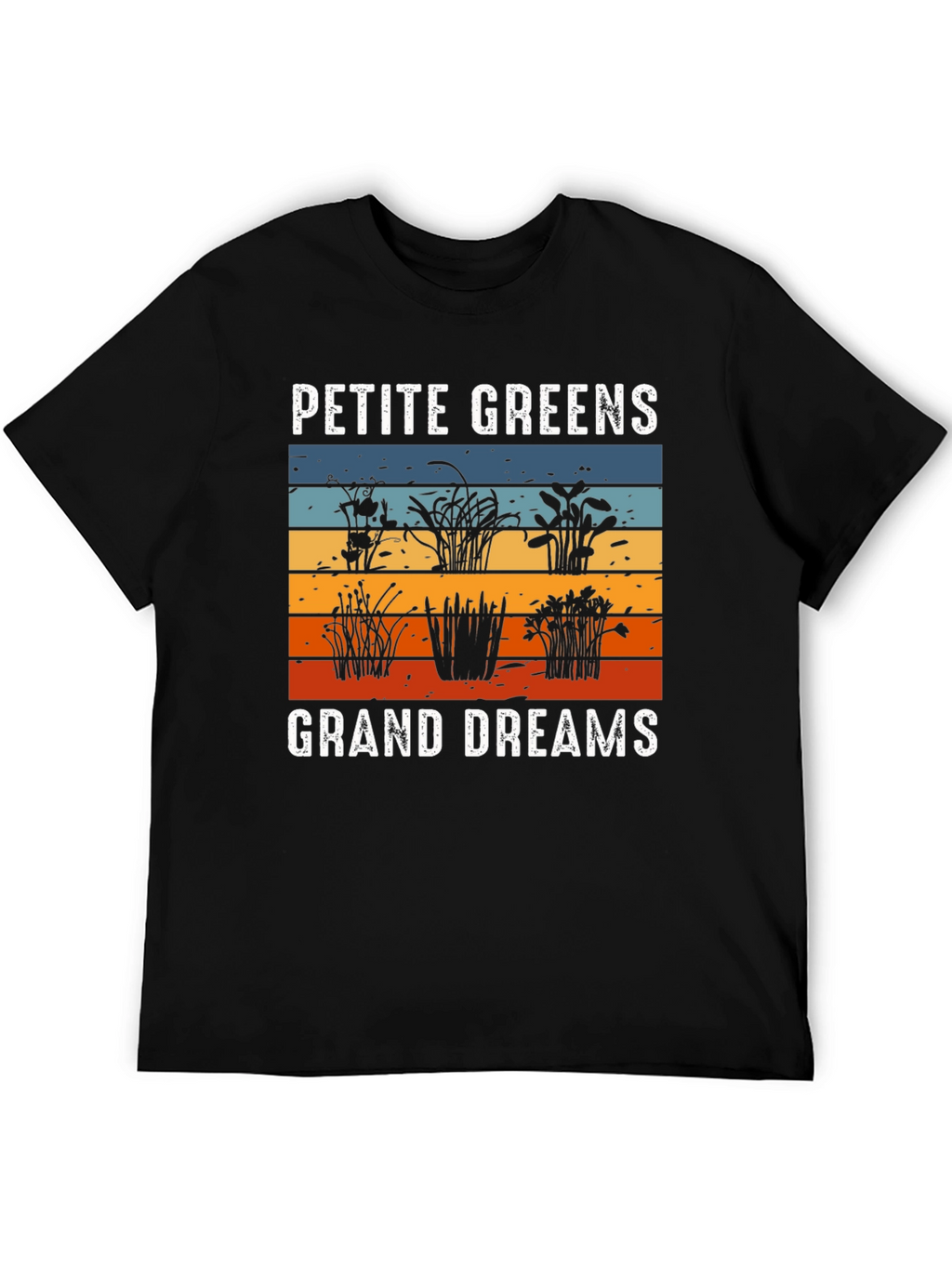 Petite Greens Grand Dreams Graphic T-Shirt