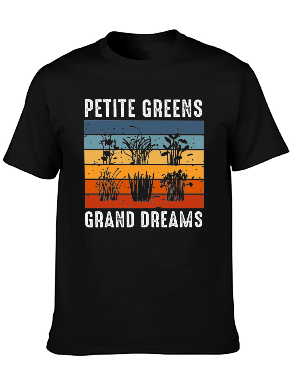 Petite Greens Grand Dreams Graphic T-Shirt