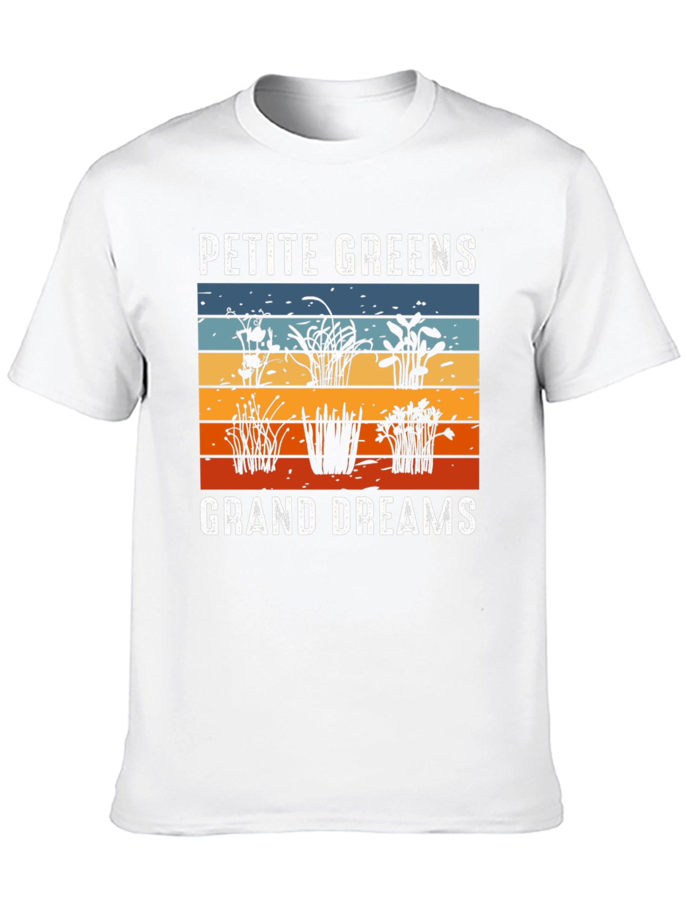 Petite Greens Grand Dreams Graphic T-Shirt