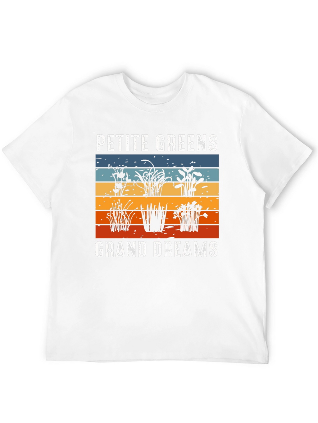 Petite Greens Grand Dreams Graphic T-Shirt