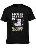 Life is Better in Hiking Boots Graphic Tee