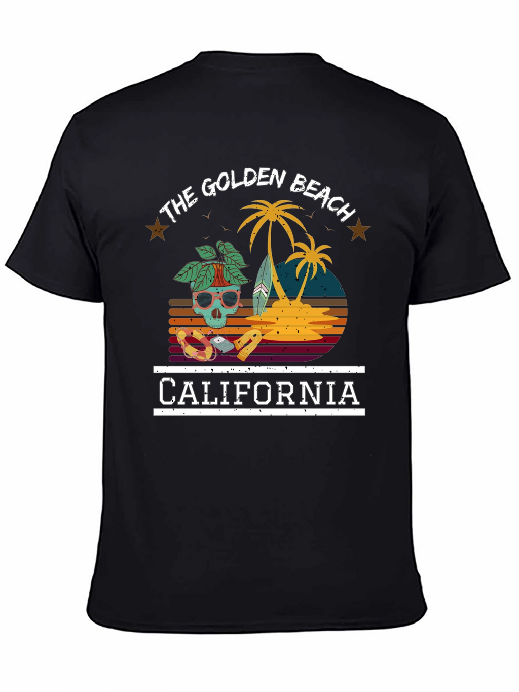Golden Beach California Graphic Tee