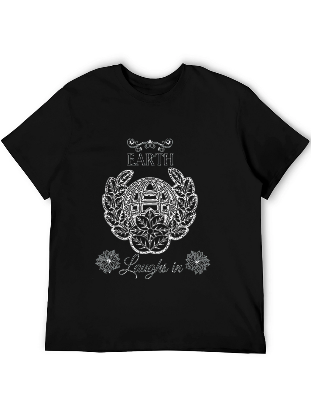 Earth Laughs In Graphic T-Shirt
