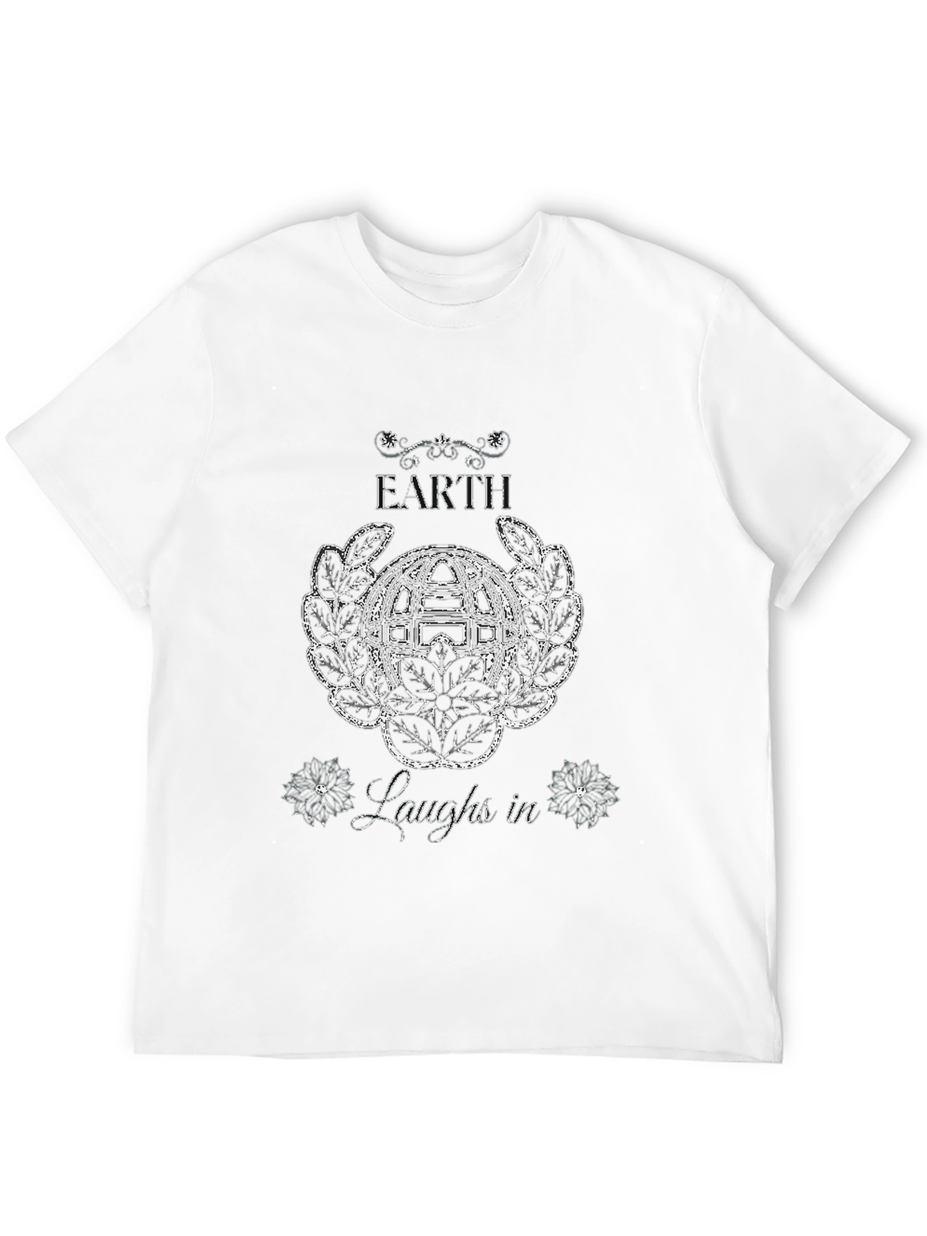 Earth Laughs In Graphic T-Shirt