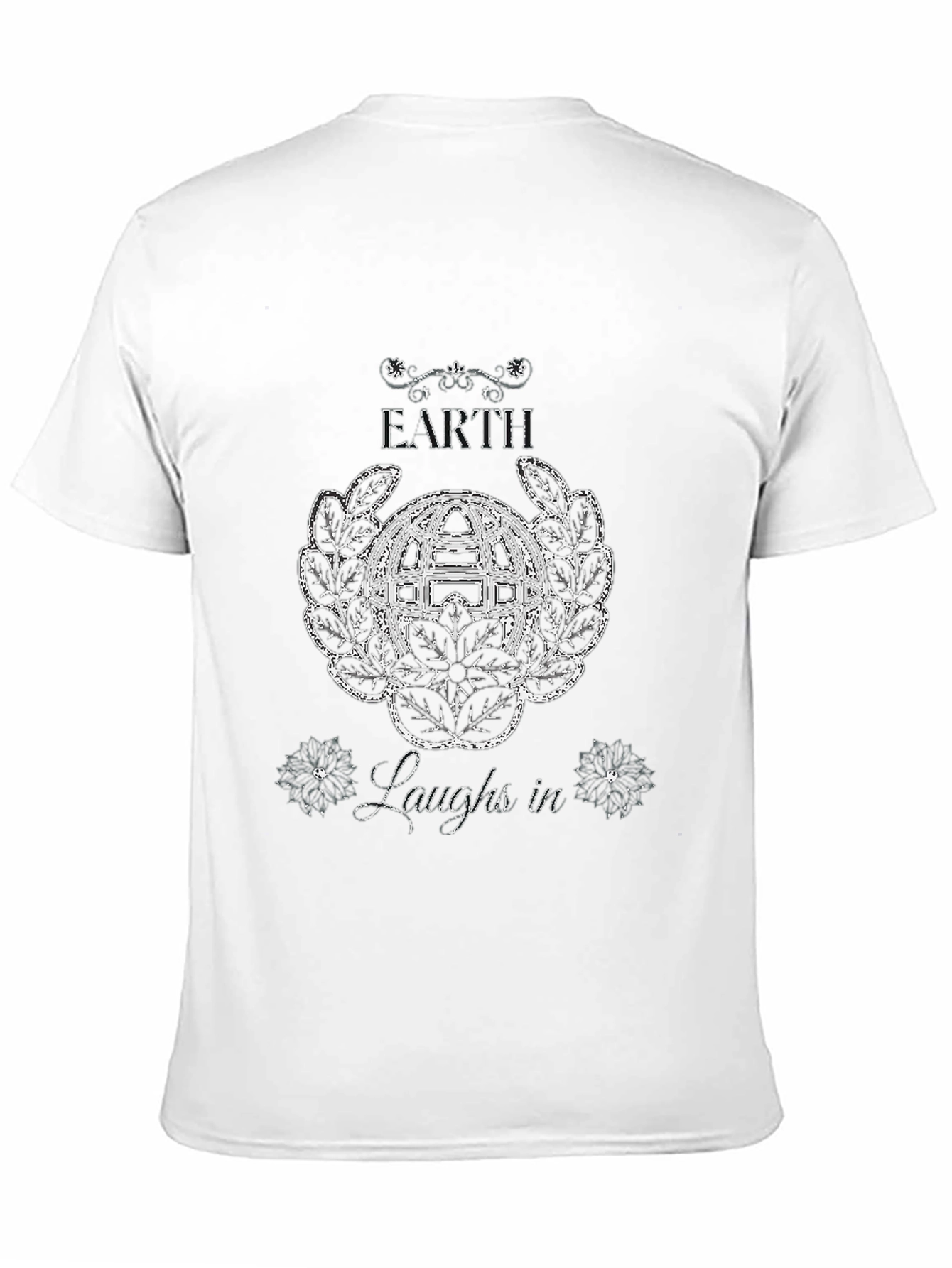 Earth Laughs In Graphic T-Shirt