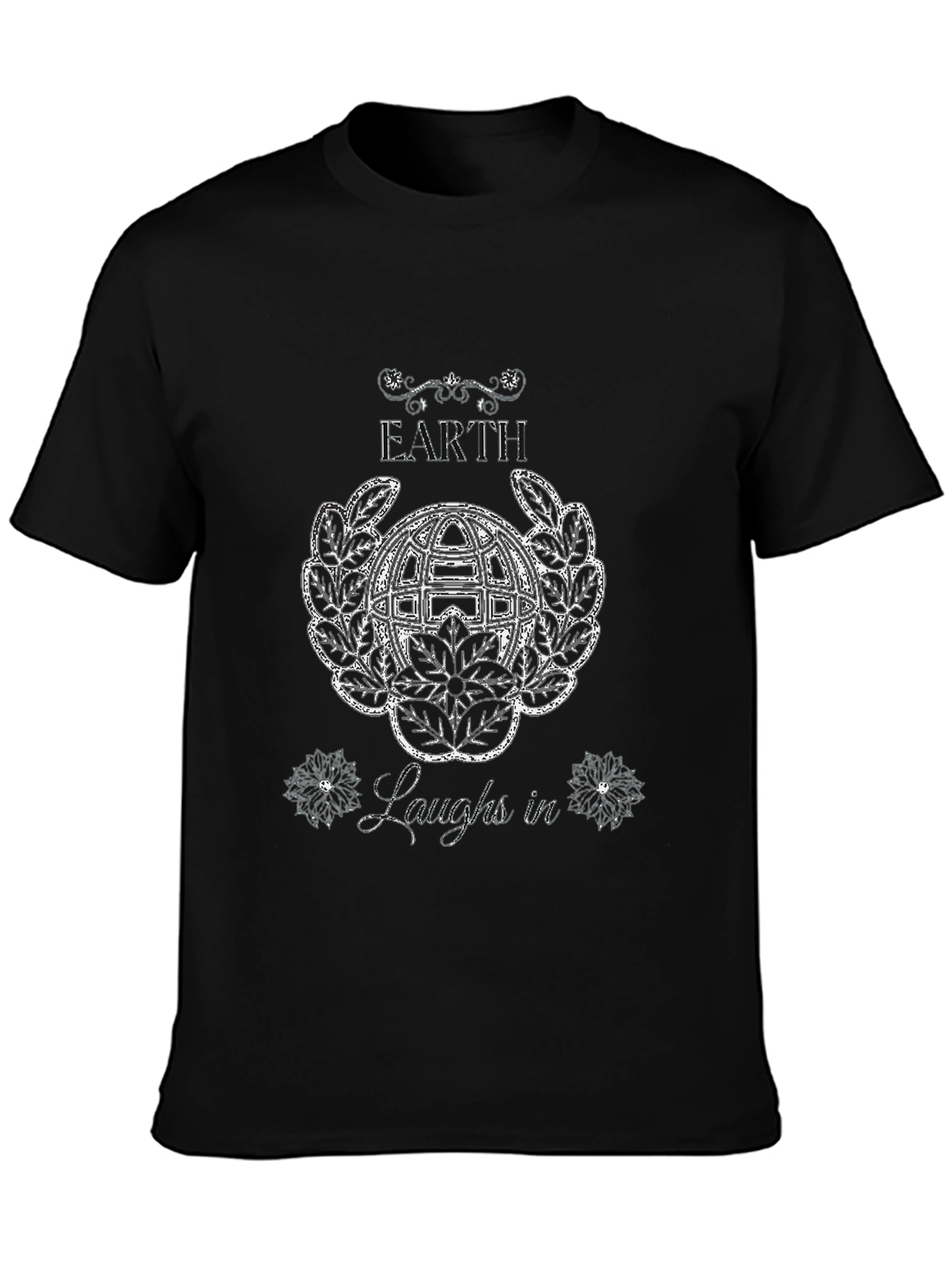 Earth Laughs In Graphic T-Shirt