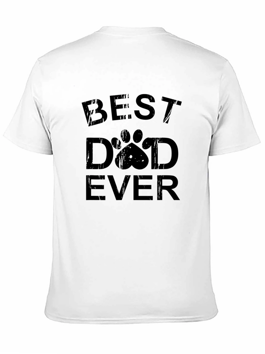 Best Dog Dad Ever T-Shirt - Mens Black Tee