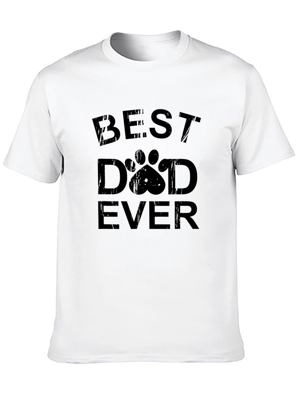 Best Dog Dad Ever T-Shirt - Mens Black Tee