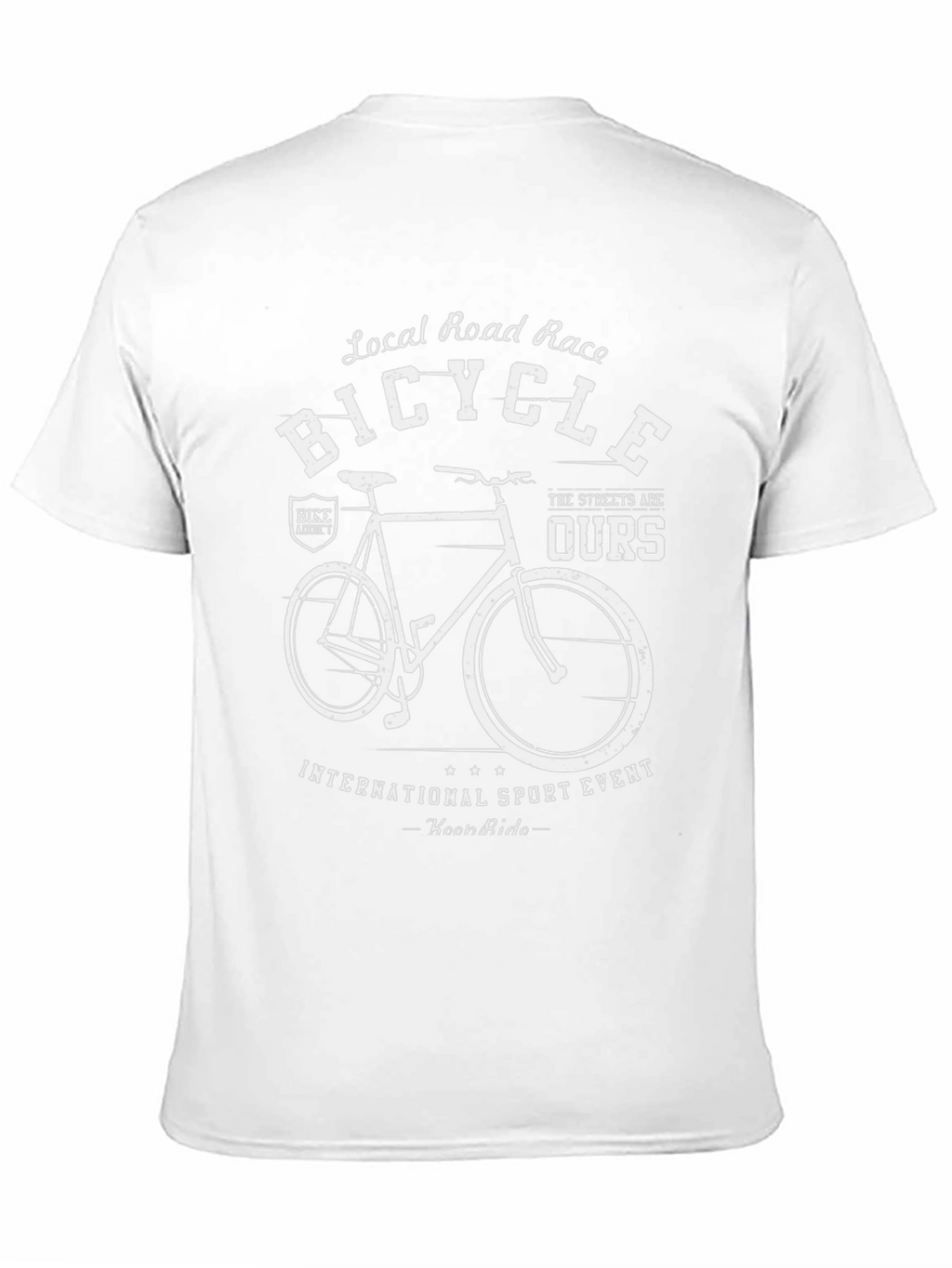 Bicycle Graphic Tee - Local Road Race Style