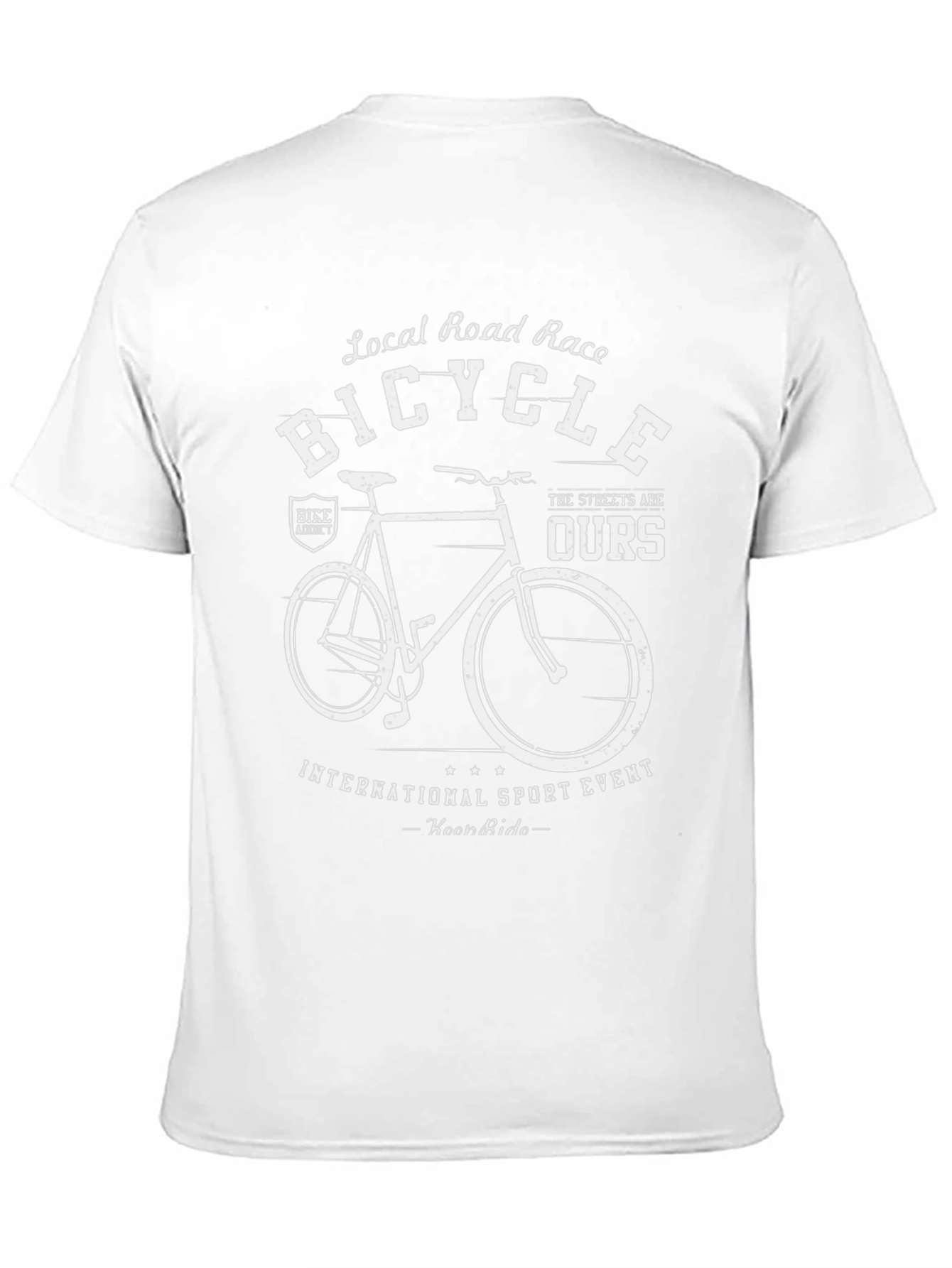 Bicycle Graphic Tee - Local Road Race Style