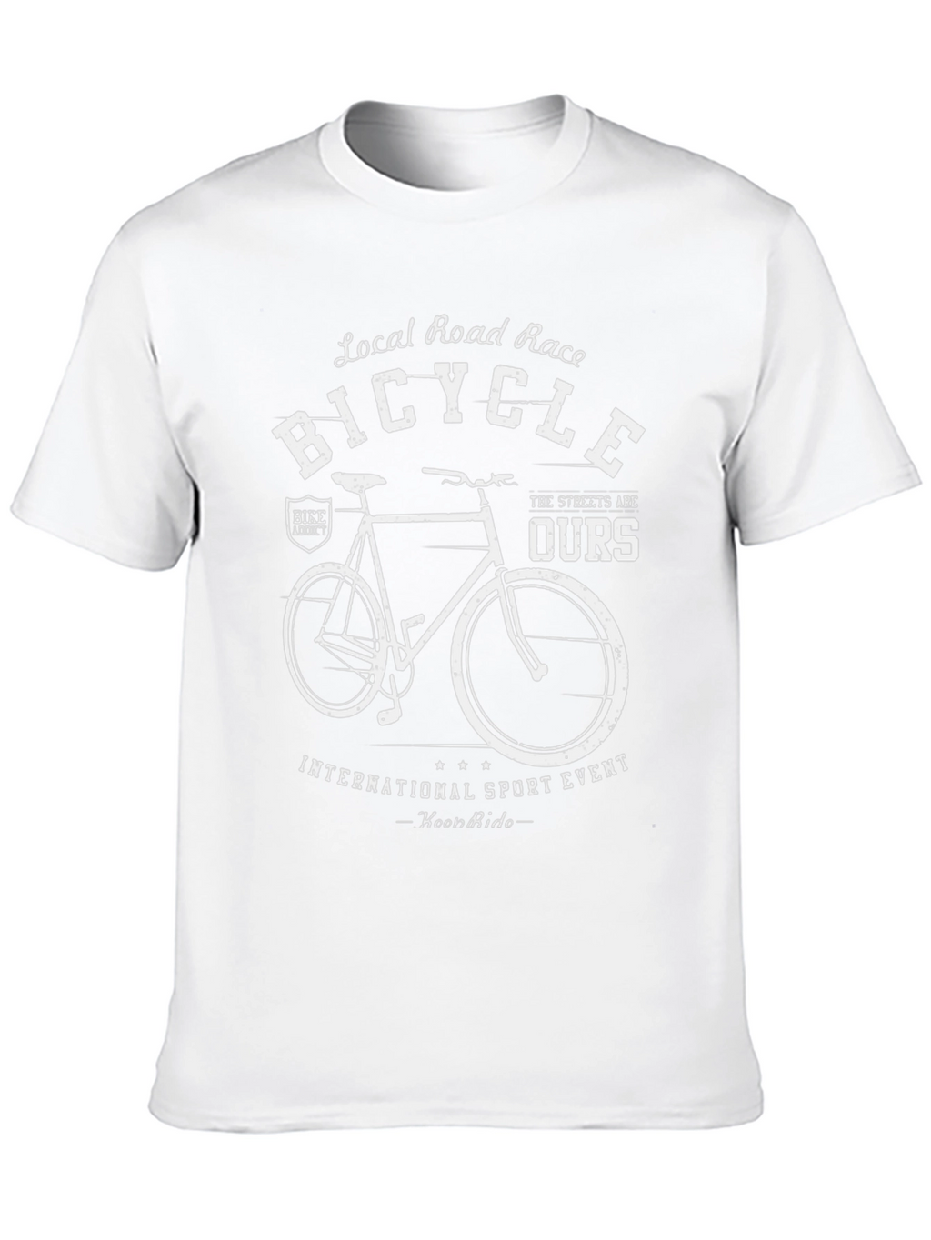Bicycle Graphic Tee - Local Road Race Style