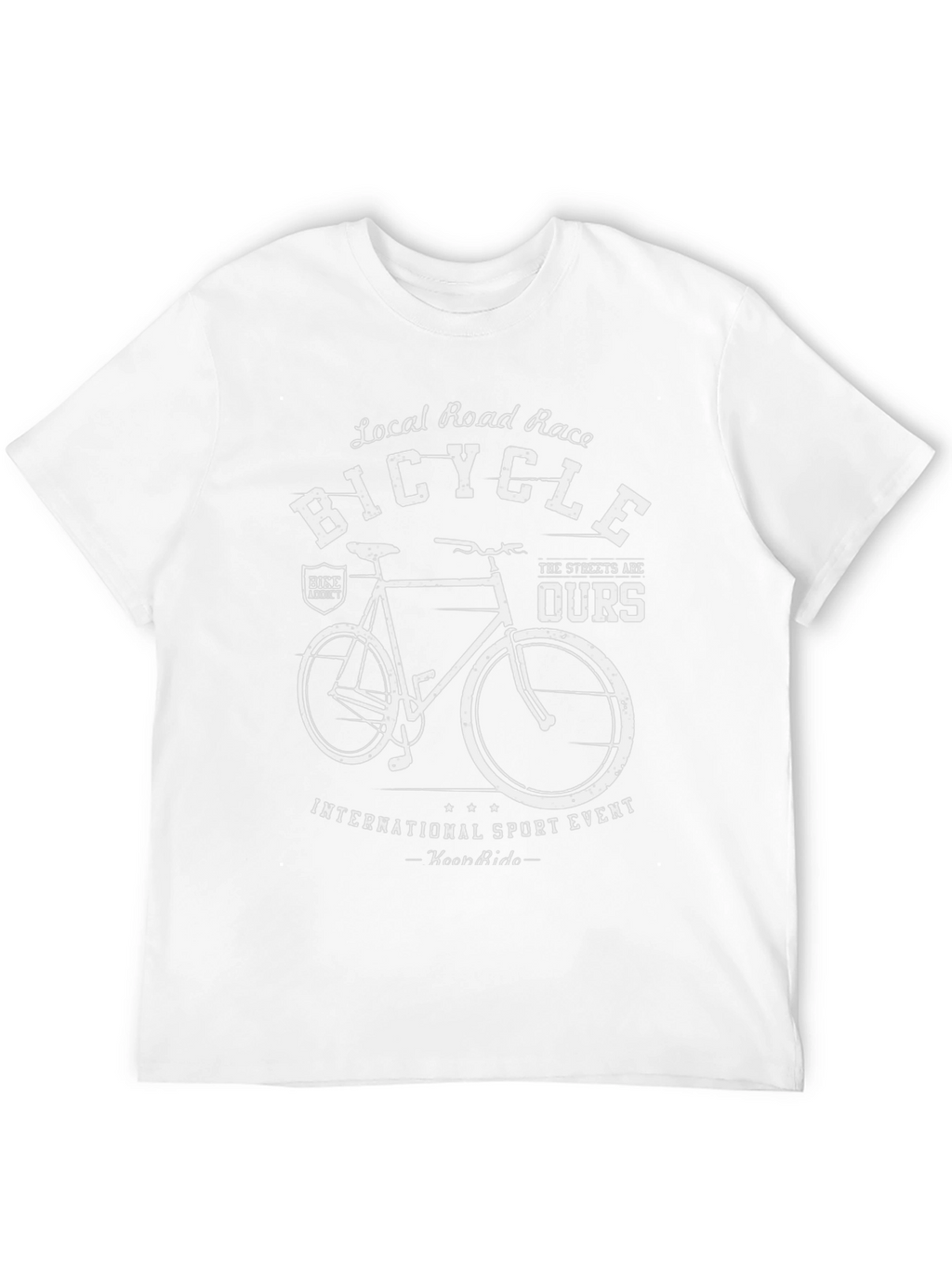 Bicycle Graphic Tee - Local Road Race Style
