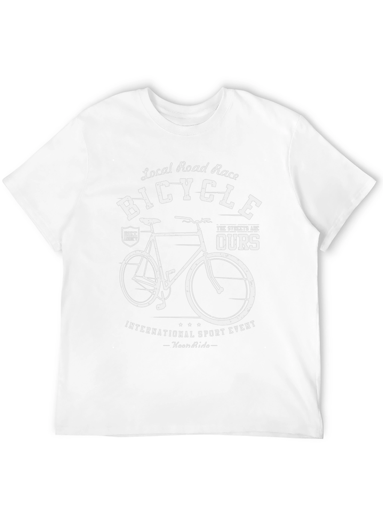 Bicycle Graphic Tee - Local Road Race Style