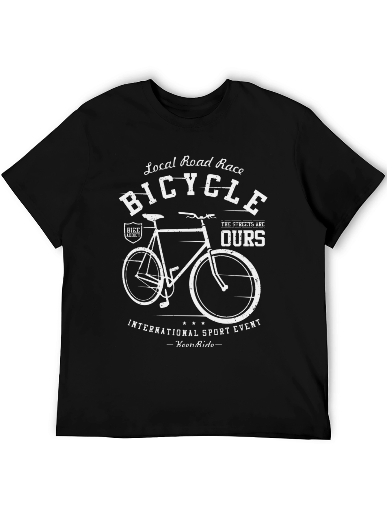 Bicycle Graphic Tee - Local Road Race Style
