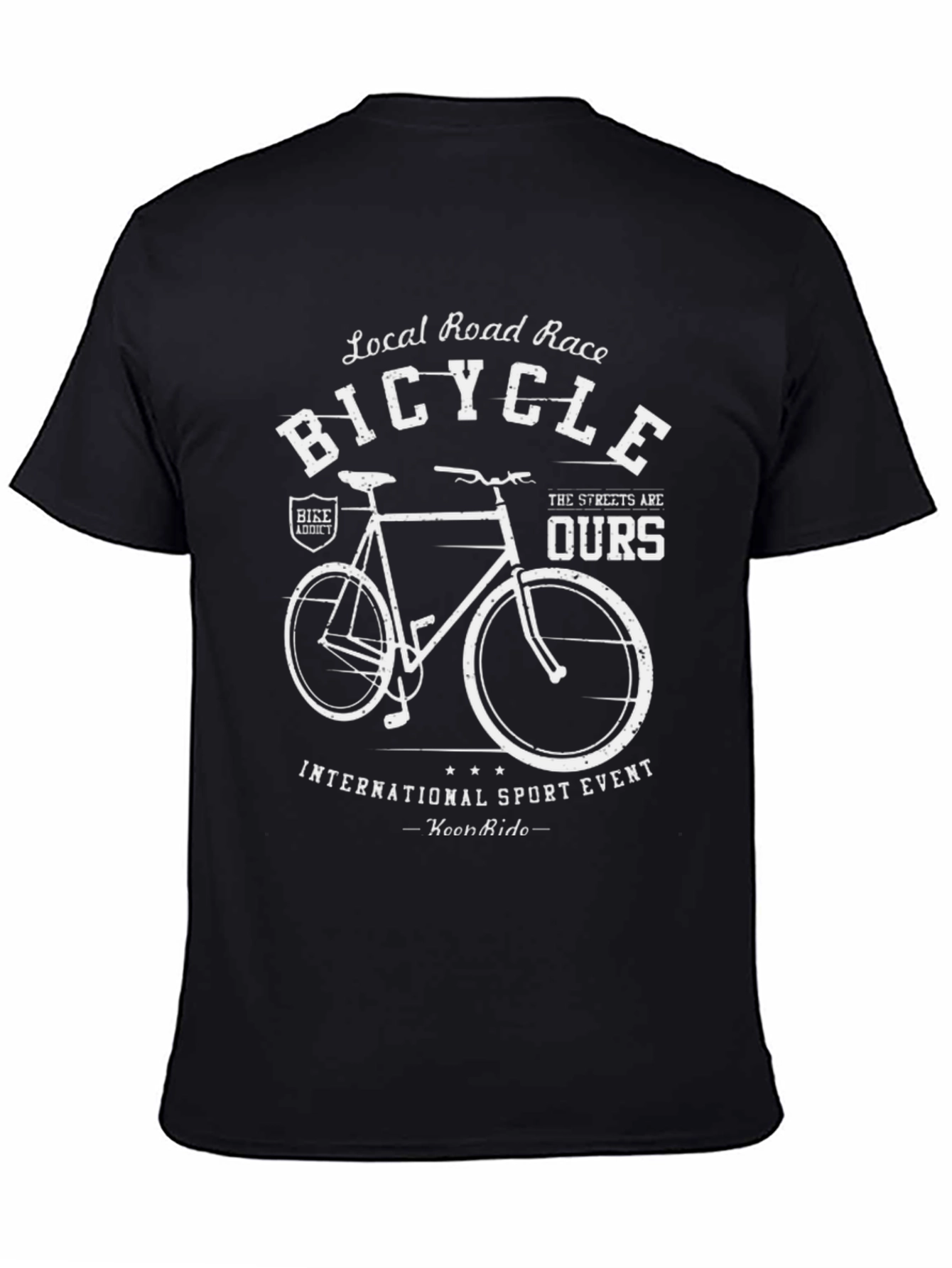 Bicycle Graphic Tee - Local Road Race Style