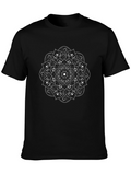 Mandala Graphic T-Shirt - Black