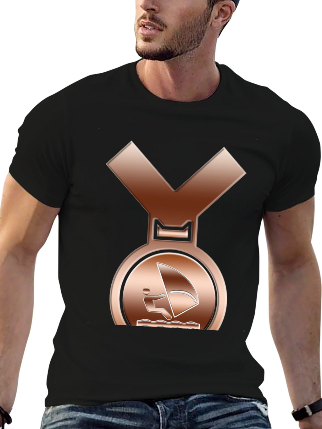 Bronze Windsurfing Medal T-Shirt