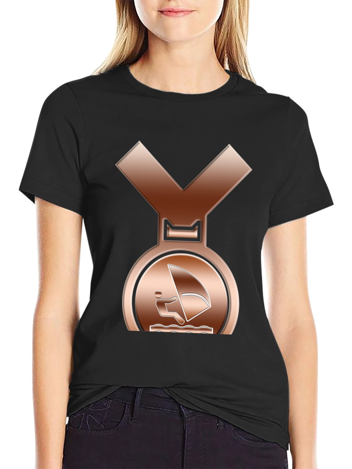 Bronze Windsurfing Medal T-Shirt