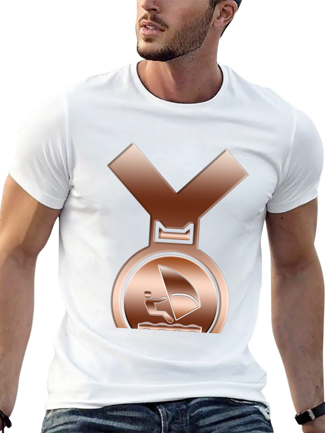 Bronze Windsurfing Medal T-Shirt