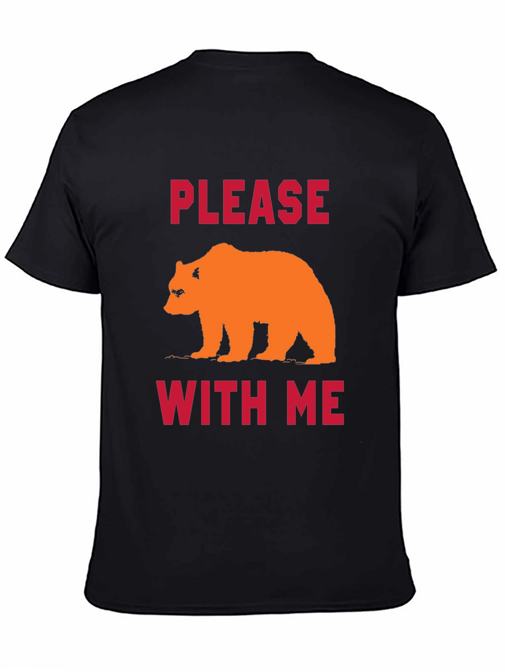 Please Bear With Me Graphic Tee - Black