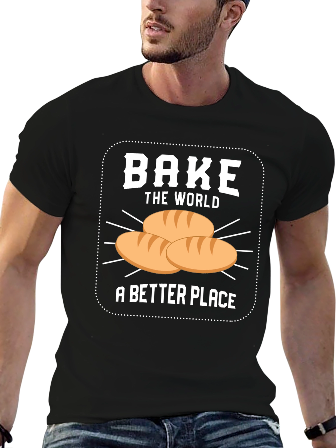 Bake the World T-Shirt - Funny Baking Lover Tee