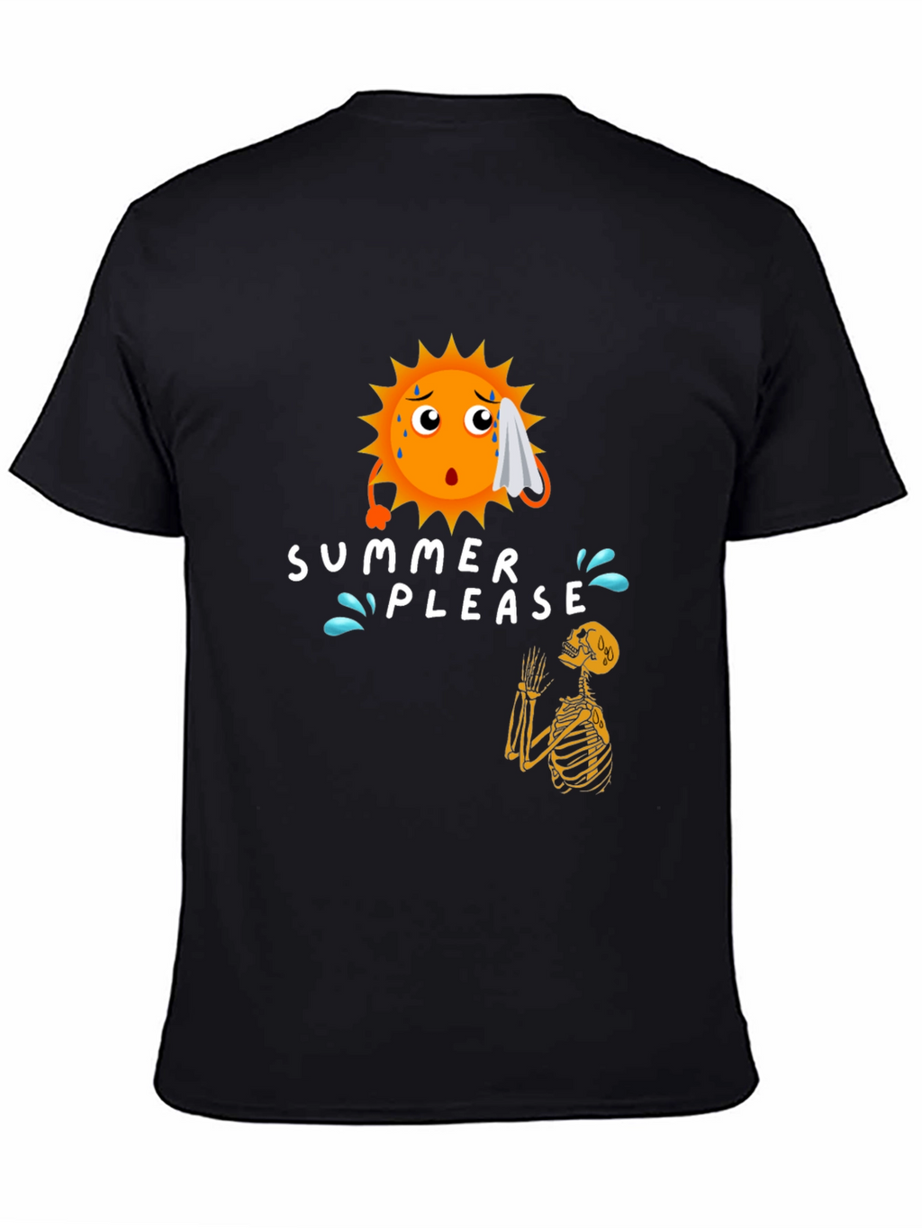 Summer Please Graphic T-Shirt - Funny & Stylish
