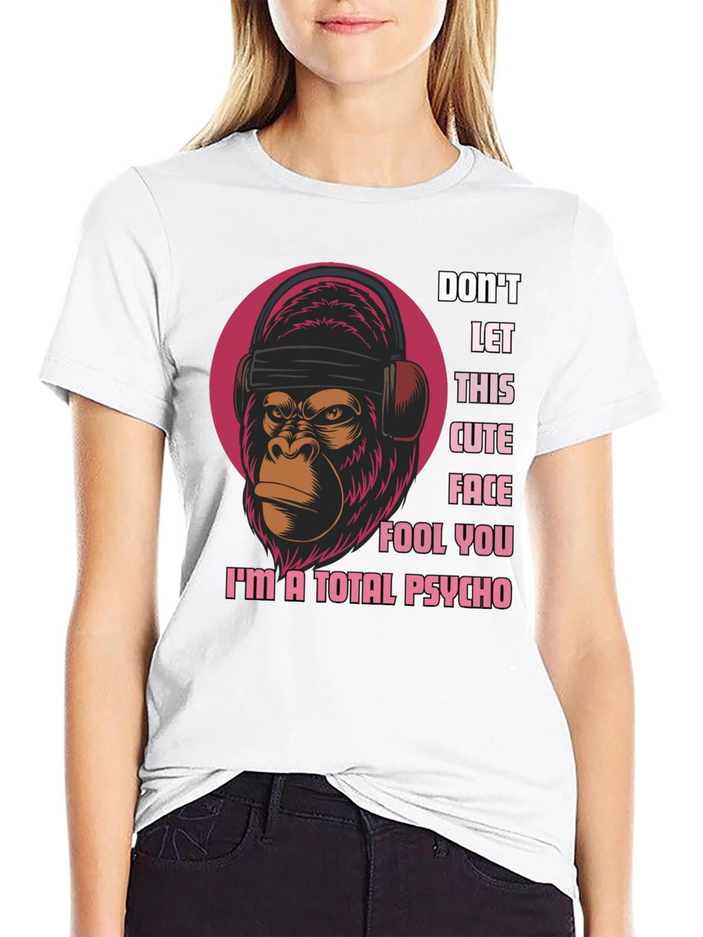 Psycho Monkey Graphic T-Shirt