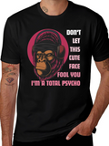 Psycho Monkey Graphic T-Shirt