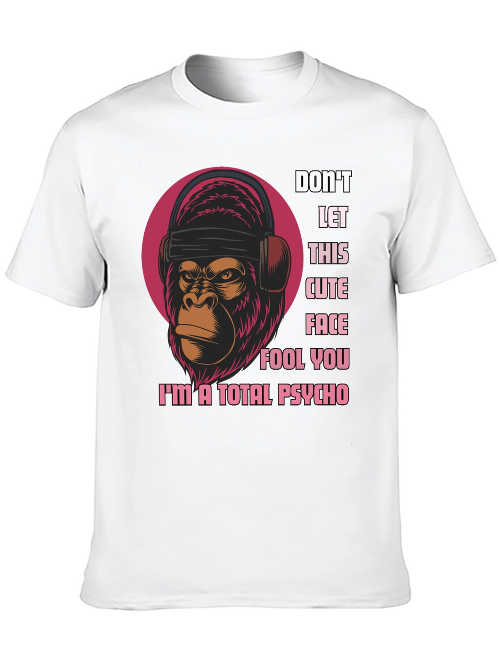 Psycho Monkey Graphic T-Shirt