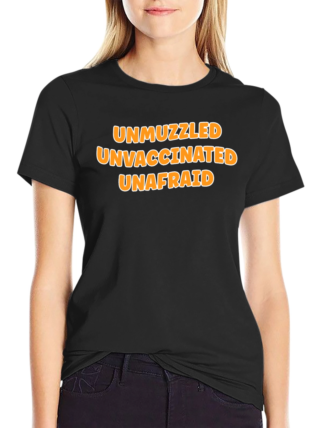 Unmuzzled Unvaccinated Unafraid T-Shirt