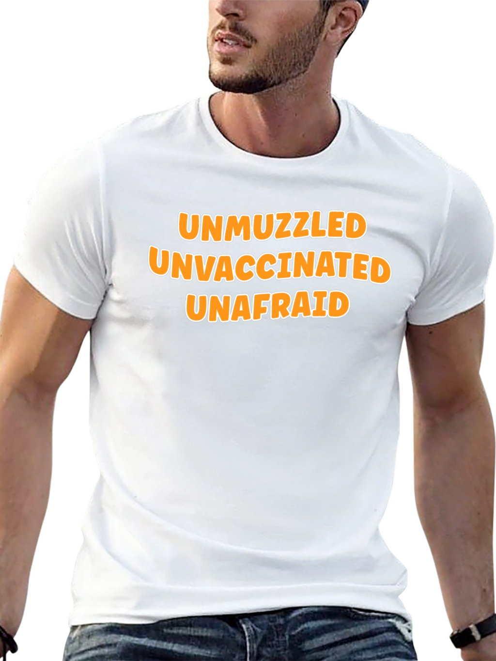 Unmuzzled Unvaccinated Unafraid T-Shirt