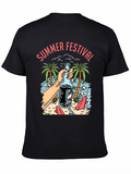 Summer Festival Graphic T-Shirt